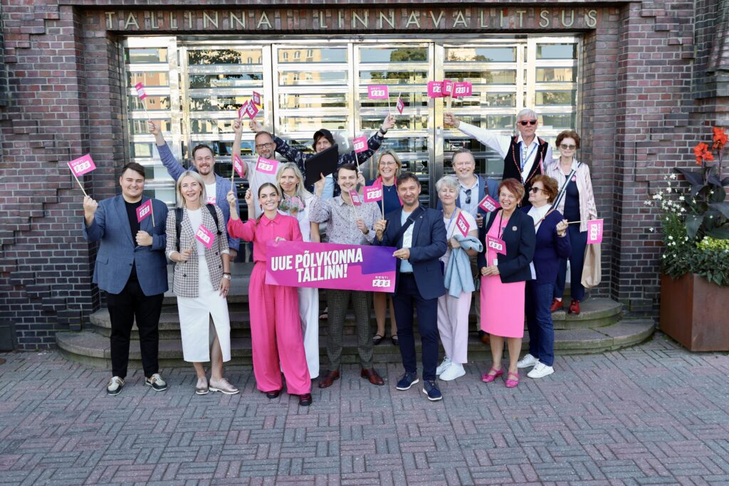 Eesti 200 andis Tallinna linna valimiskomisjonile üle kandidaatide nimekirja